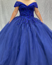 Load image into Gallery viewer, Morilee Vizcaya  Style# 60091 (Navy/Royal)
